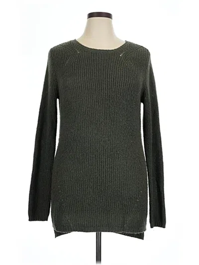 Pre-owned Merona Pullover Sweater In Green