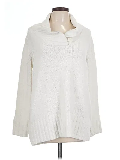 Pre-owned Merona Pullover Sweater In Ivory