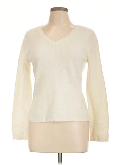 Pre-owned Merona Pullover Sweater In Ivory