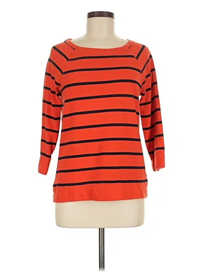 Pre-owned Merona Pullover Sweater In Orange