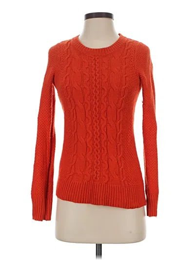 Pre-owned Merona Pullover Sweater In Orange