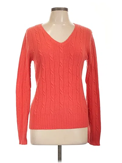 Pre-owned Merona Pullover Sweater In Orange