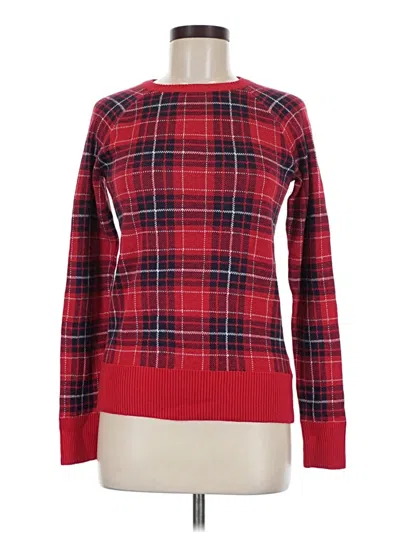 Pre-owned Merona Pullover Sweater In Red