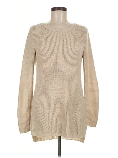 Pre-owned Merona Pullover Sweater In Tan