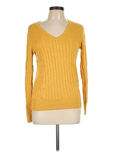Pre-owned Merona Pullover Sweater In Yellow