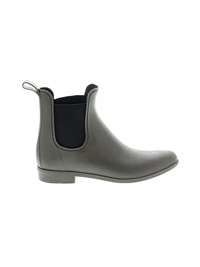 Pre-owned Merona Rain Boots In Gray
