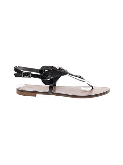 Pre-owned Merona Sandals In Black