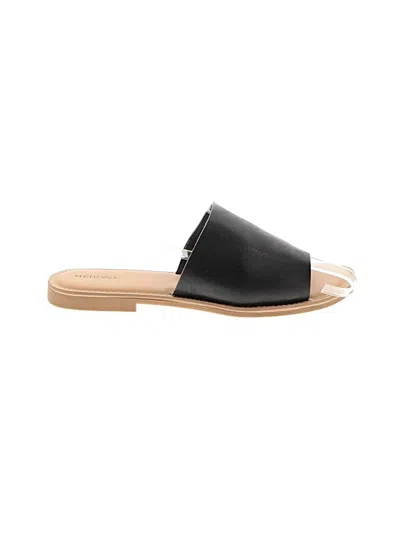 Pre-owned Merona Sandals In Black