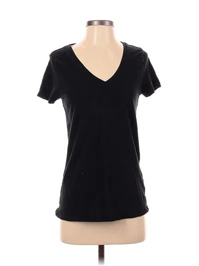 Pre-owned Merona Short Sleeve T-shirt In Black