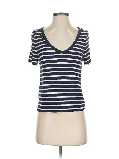 Pre-owned Merona Short Sleeve T-shirt In Blue