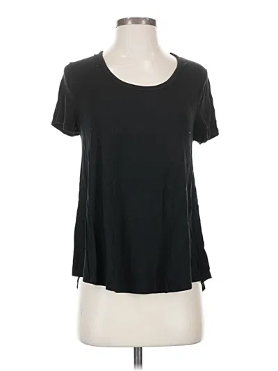 Pre-owned Merona Short Sleeve T-shirt In Black