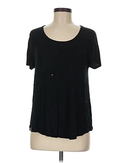 Pre-owned Merona Short Sleeve T-shirt In Black