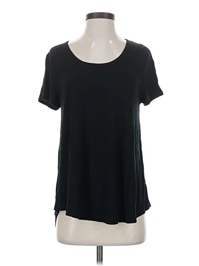 Pre-owned Merona Short Sleeve T-shirt In Black