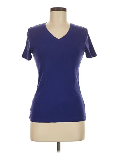 Pre-owned Merona Short Sleeve T-shirt In Blue