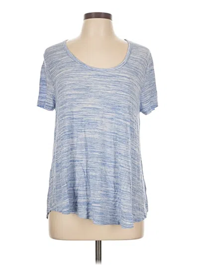 Pre-owned Merona Short Sleeve T-shirt In Blue