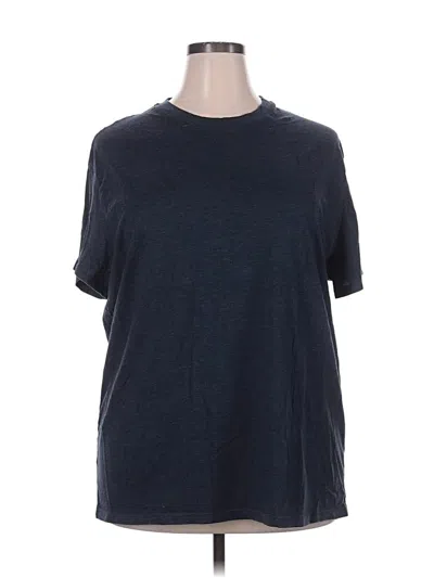 Pre-owned Merona Short Sleeve T-shirt In Blue