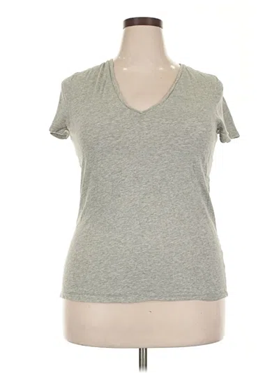 Pre-owned Merona Short Sleeve T-shirt In Gray