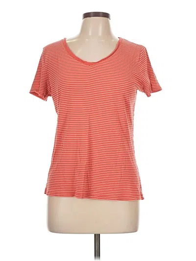 Pre-owned Merona Short Sleeve T-shirt In Orange