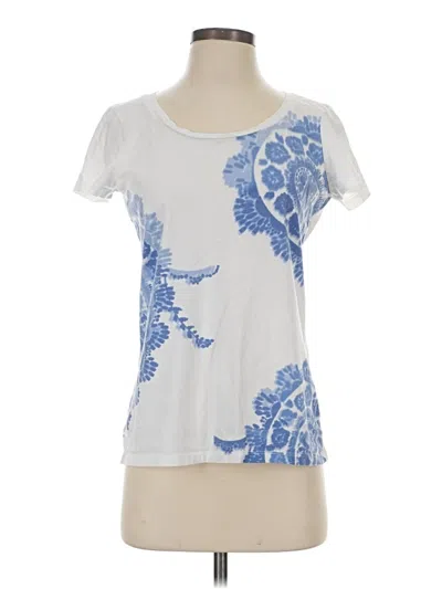 Pre-owned Merona Short Sleeve T-shirt In White