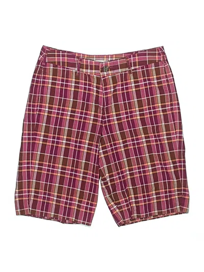 Pre-owned Merona Shorts In Burgundy