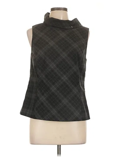 Pre-owned Merona Sleeveless Blouse In Black