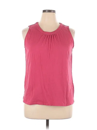 Pre-owned Merona Sleeveless Blouse In Pink