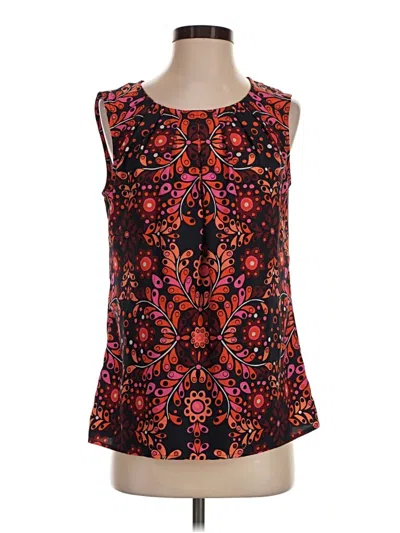 Pre-owned Merona Sleeveless Blouse In Red