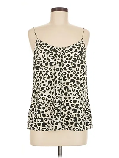 Pre-owned Merona Sleeveless Top Ivory Sweetheart Neckline Tops