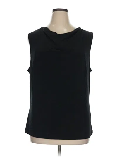 Pre-owned Merona Sleeveless T-shirt In Black