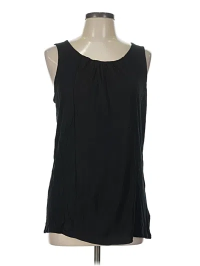 Pre-owned Merona Sleeveless T-shirt In Black