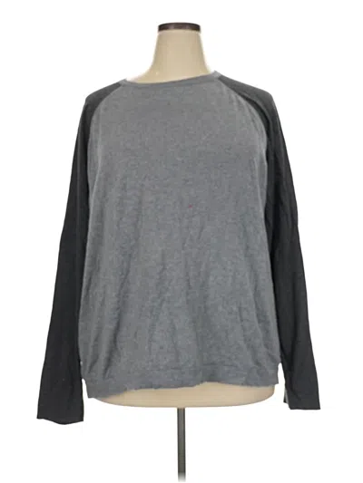 Pre-owned Merona Sweatshirt In Gray