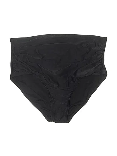 Pre-owned Merona Swimsuit Bottoms In Black