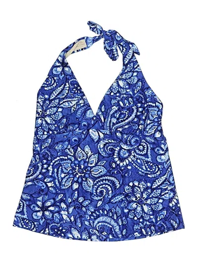 Pre-owned Merona Swimsuit Cover Up In Blue
