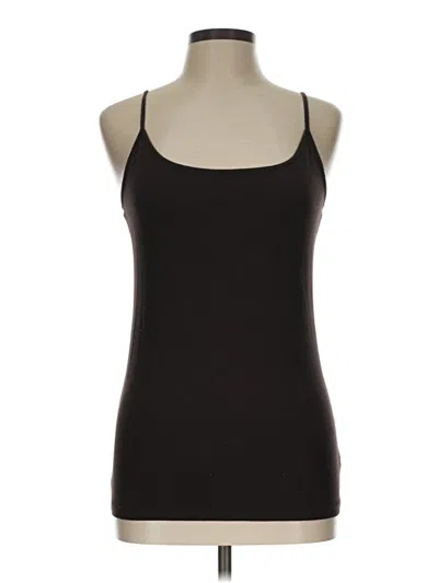Pre-owned Merona Tank Top Black Halter Neckline Tops