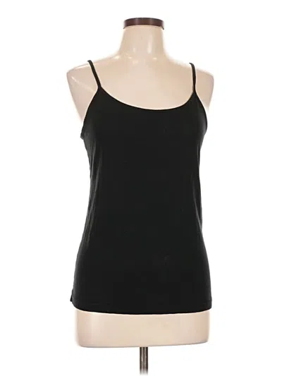 Pre-owned Merona Tank Top Black Halter Neckline Tops