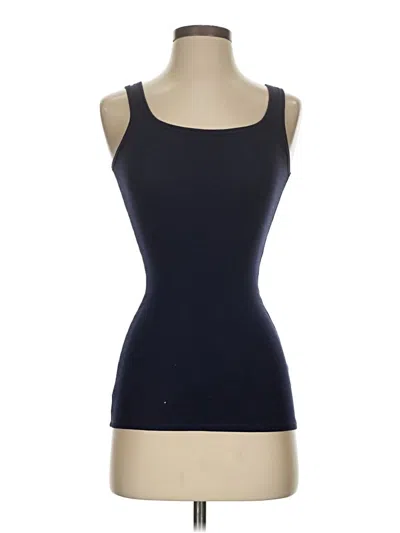 Pre-owned Merona Tank Top Blue Strapless Neckline Tops