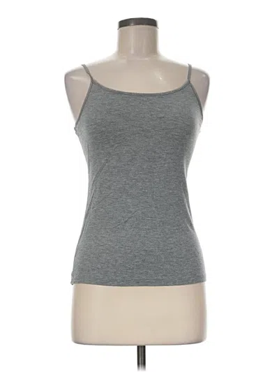 Pre-owned Merona Tank Top Gray Strapless Neckline Tops