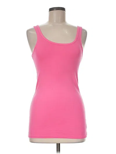 Pre-owned Merona Tank Top Pink Strapless Neckline Tops