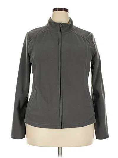 Pre-owned Merona Track Jacket In Gray