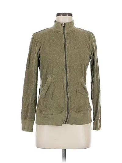 Pre-owned Merona Track Jacket In Green