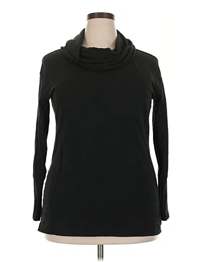 Pre-owned Merona Turtleneck Sweater In Black