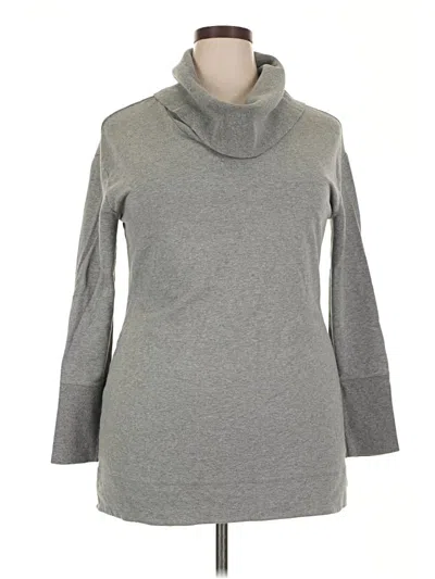 Pre-owned Merona Turtleneck Sweater In Gray