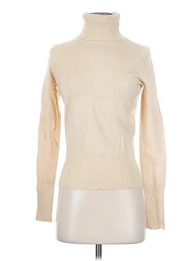 Pre-owned Merona Turtleneck Sweater In Ivory