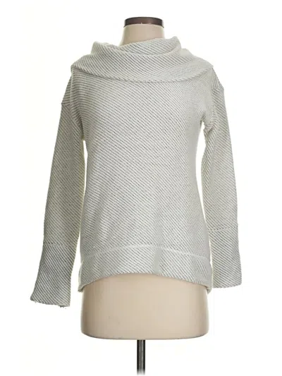 Pre-owned Merona Turtleneck Sweater In Silver