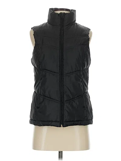 Pre-owned Merona Vest In Black