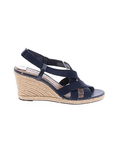 Pre-owned Merona Wedges In Blue