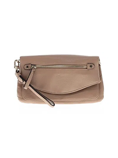 Pre-owned Merona Wristlet In Tan