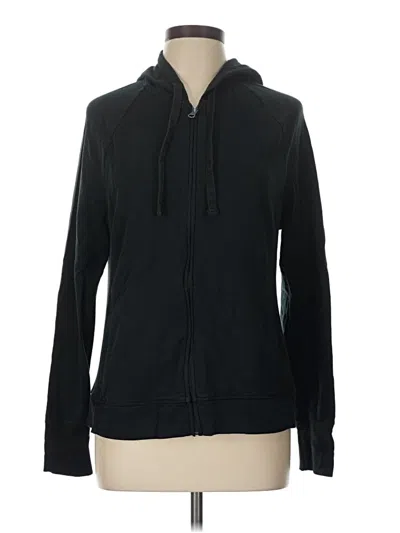 Pre-owned Merona Zip Up Hoodie In Black