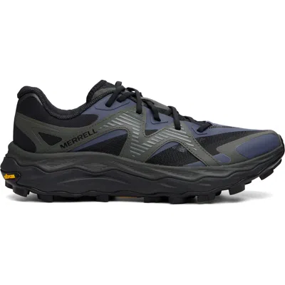 Merrell 1trl Black & Gray Agility Peak 6 Sneakers In Black/comet