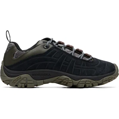 Merrell 1trl Black Moab 2 Remix Leather Sneakers In Alloy